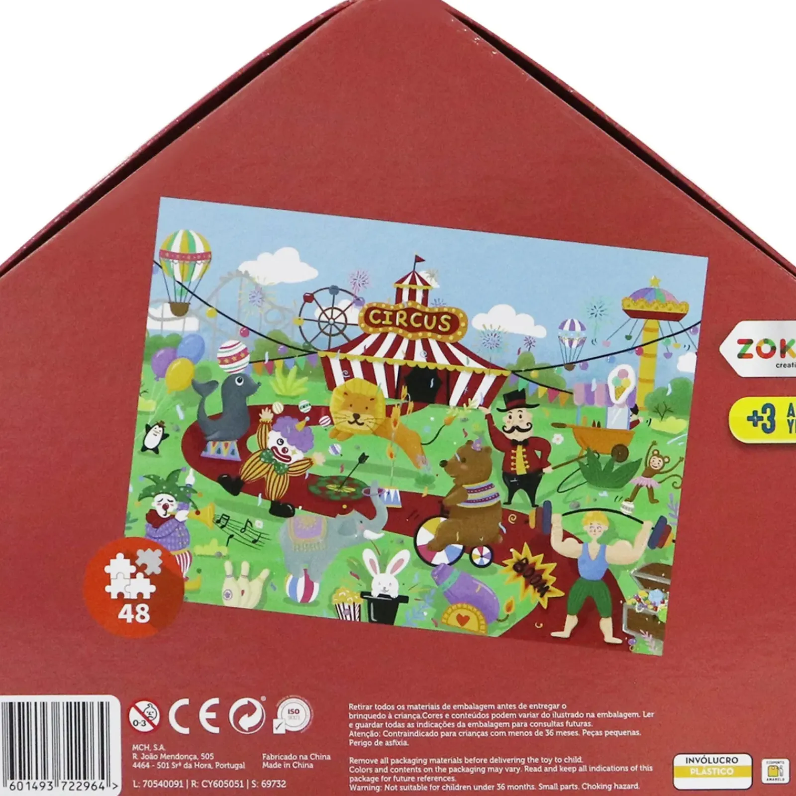 Zoko-Puzzles Puzzles > Puzzles Mundo Fadas / Circo Divertido / Viagem Espaço Sortido