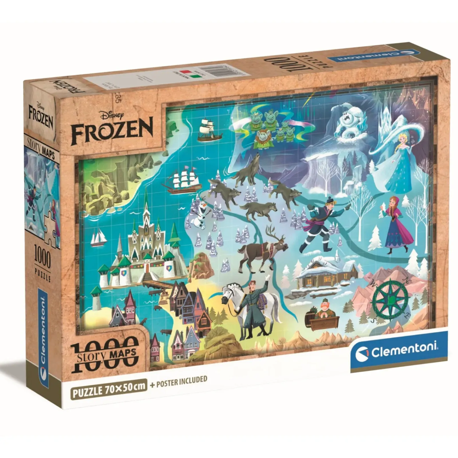 Outlet Clementoni Puzzles 1000 Peças Children Compact (artigo sortido)