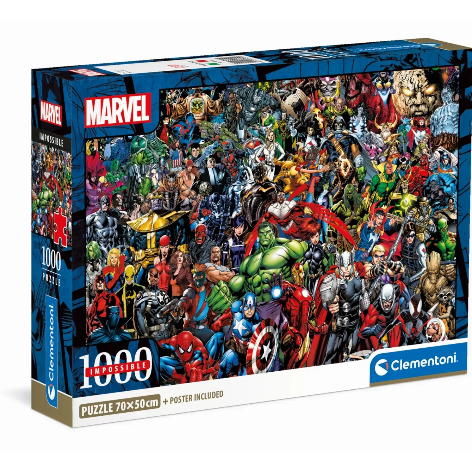 Outlet Clementoni Puzzles 1000 Peças Children Compact (artigo sortido)