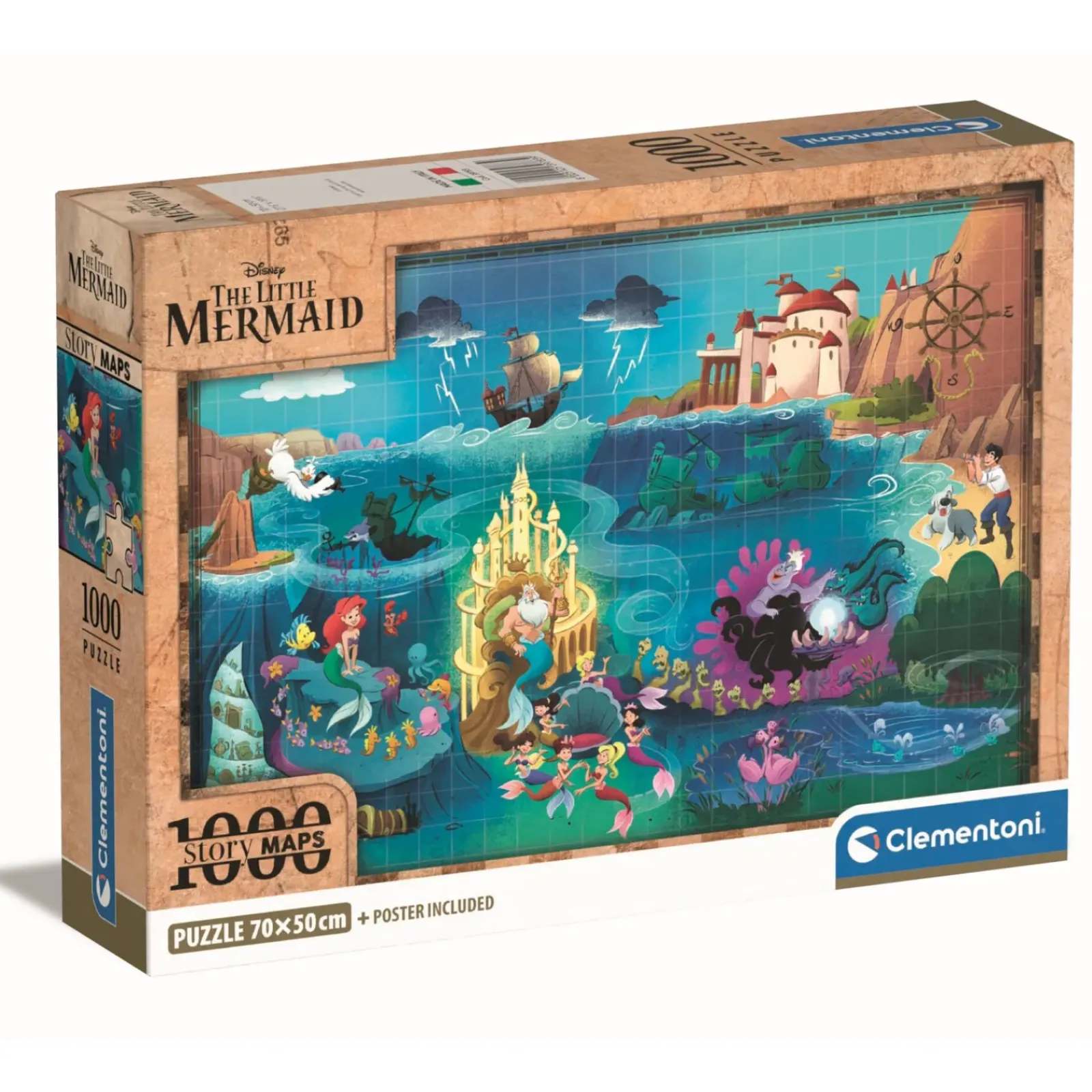 Outlet Clementoni Puzzles 1000 Peças Children Compact (artigo sortido)