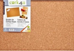 Amorim Organização De Escritório > Quadro Cortiça Duplo Liso 30 x 40cm