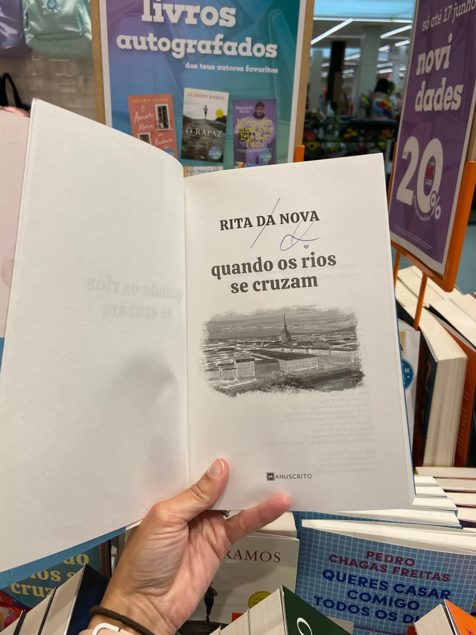 Manuscrito Romance > Quando os Rios Se Cruzam de Rita da Nova