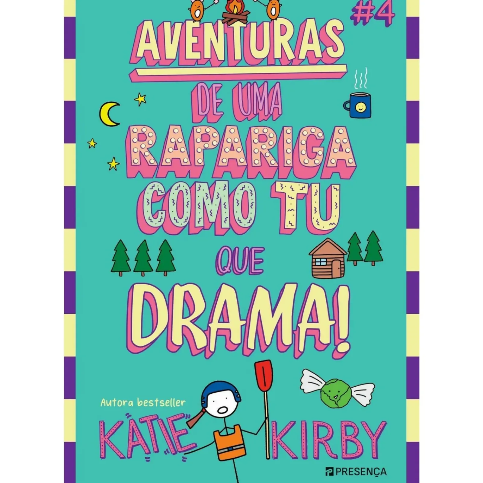 Presença Coleções Juvenis > Que Drama! - Aventuras de uma Rapariga Como Tu #4 de Katie Kirby