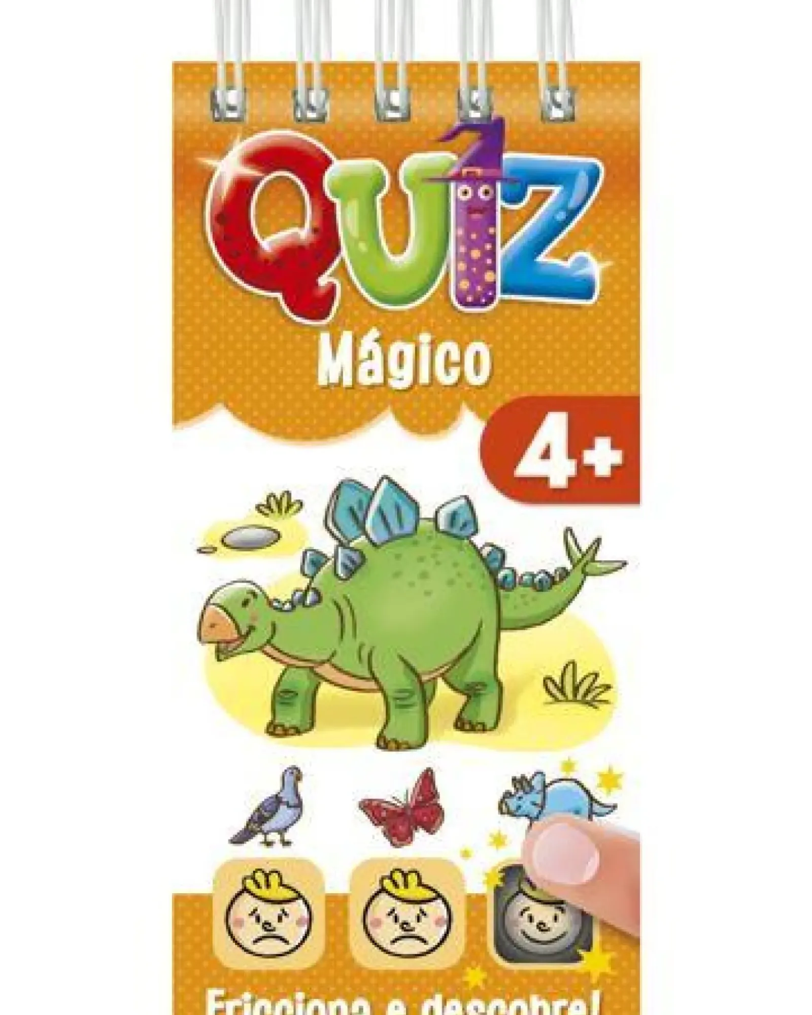 Porto Editora Atividades > Quiz Mágico 4+ (capa Cor de Laranja)