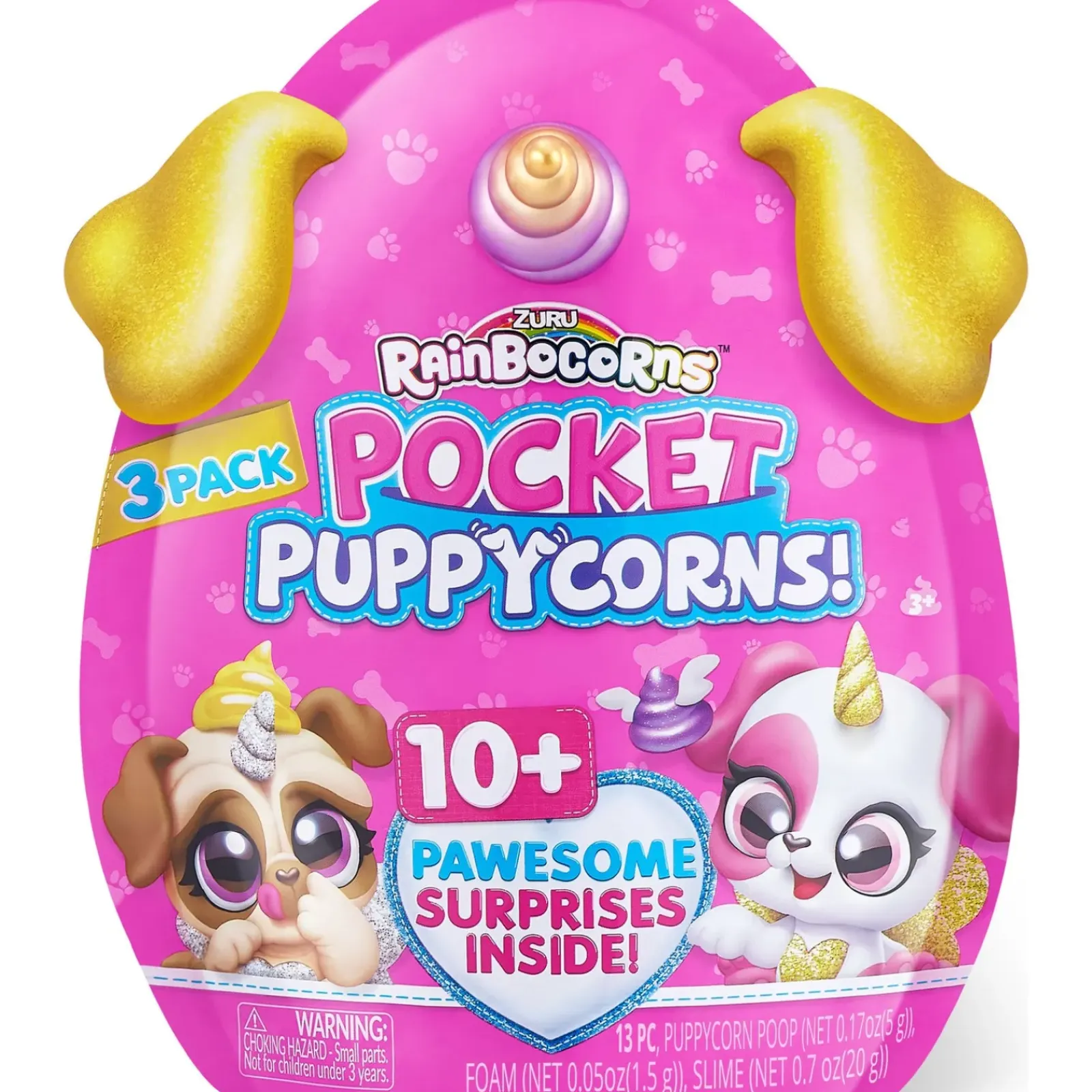 Rainbocorns Colecionáveis > S6 Saqueta Pocket Puppycorns