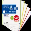 Online Oxford Recarga A4 100+20Folhas 90G Pautado 5 Cores