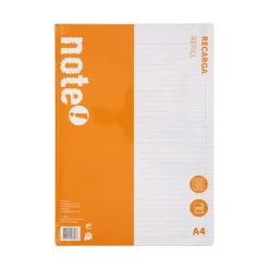 New Note! Recarga A4 100 Folhas Pautado