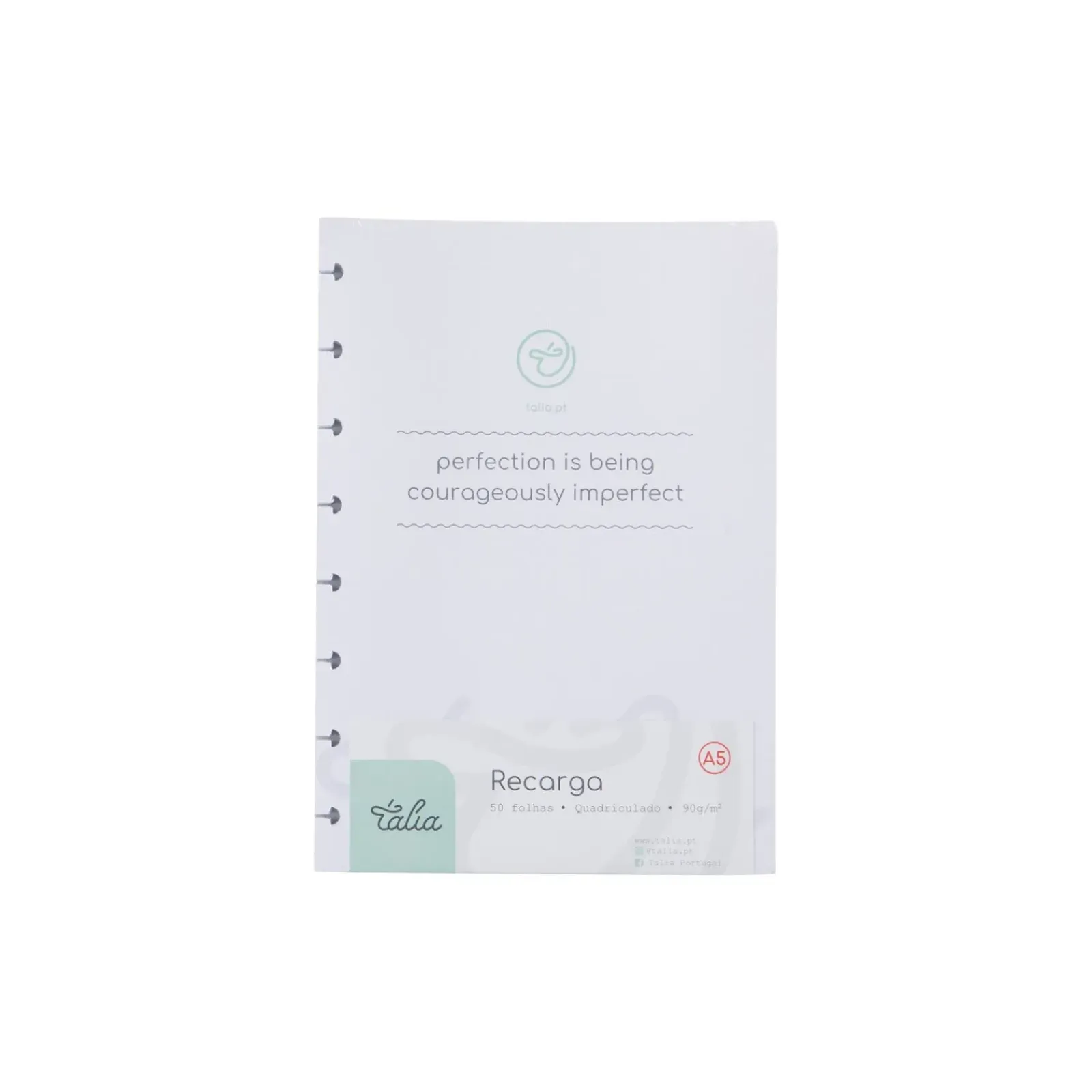 Sale Talia Recarga Papel A5 Quadriculado para Caderno Smart