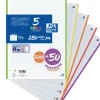 New Oxford Recarga Papel A4 Quadriculado com Cor nas Margens
