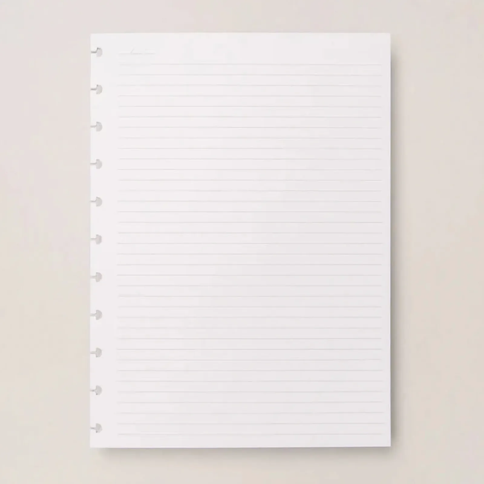 Caderno Inteligente Cadernos E Recargas|Cadernos De Disco > Recarga para A4 Pautado