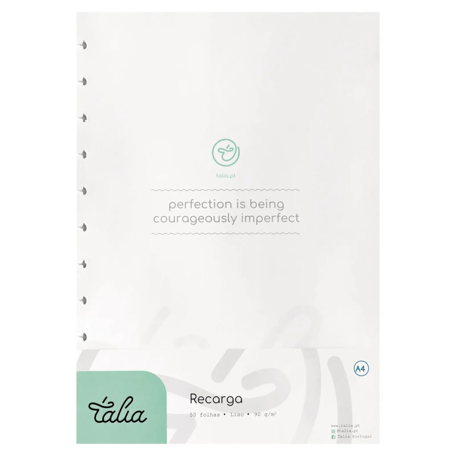 Discount Talia Recarga para Caderno Smart A4 Liso 50 Folhas