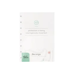 Talia Cadernos E Recargas|Cadernos De Disco > Recarga para Caderno Smart A5 Liso 50 Folhas