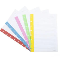 Talia Cadernos E Recargas|Cadernos De Disco > Recarga Para Caderno Smart A5 Pautado 50Folhas Banda Cor