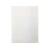 New Caderno Inteligente Recargas Grande Pautadas 120G Branco