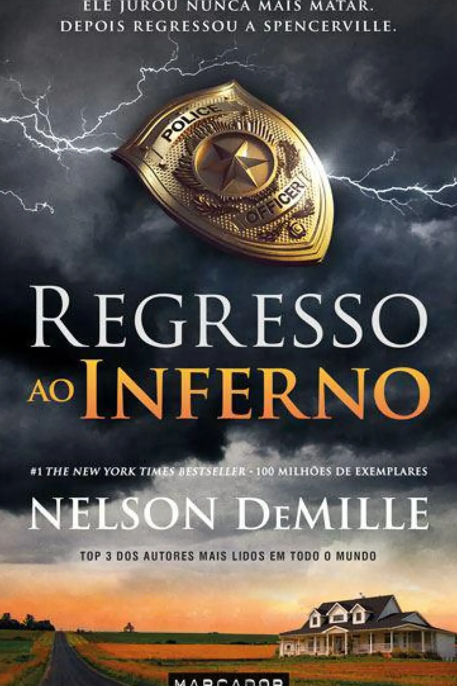 Marcador Regresso ao Inferno de Nelson DeMille