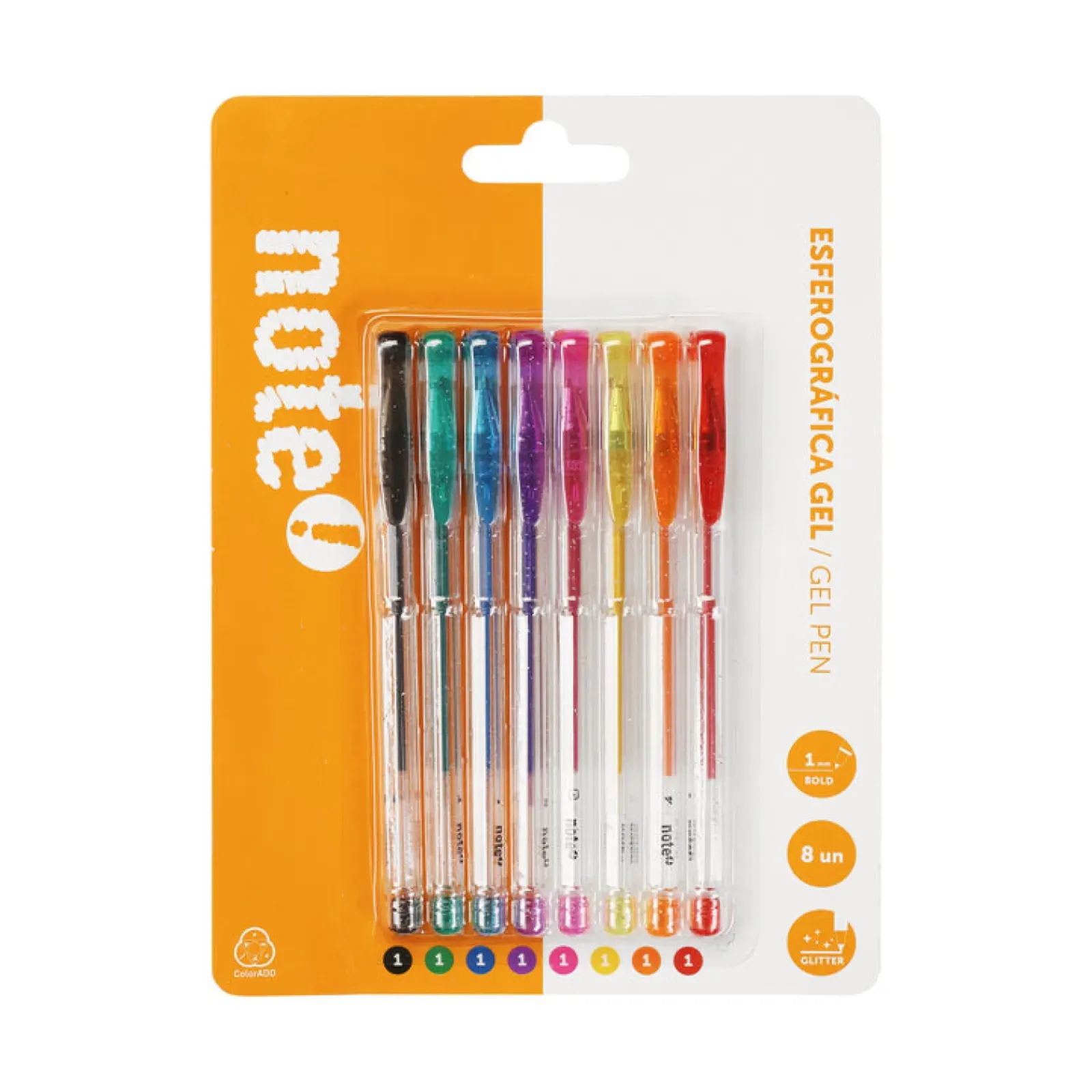 Outlet Note! Roller de Tinta Gel Glitter