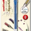 Uni Canetas E Esferográficas|Escrita > Roller Signo Sparkling de Tinta Gel Brilhante (várias cores)