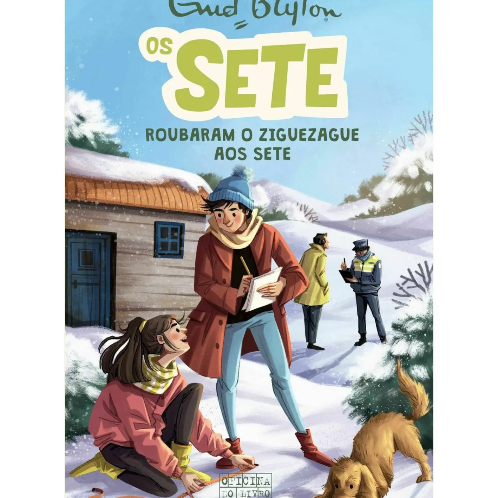 Outlet Oficina Do Livro Roubaram o Ziguezague aos Sete de Enid Blyton - Os Sete Volume 13