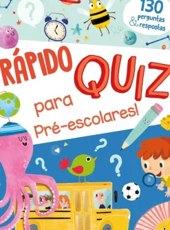 Clearance Yoyo Rápido Quiz para Pré-escolares + 4 Anos - O Meu Primeiro Livro de Jogos