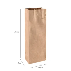 Discount Note! Saco Garrafa Kraft