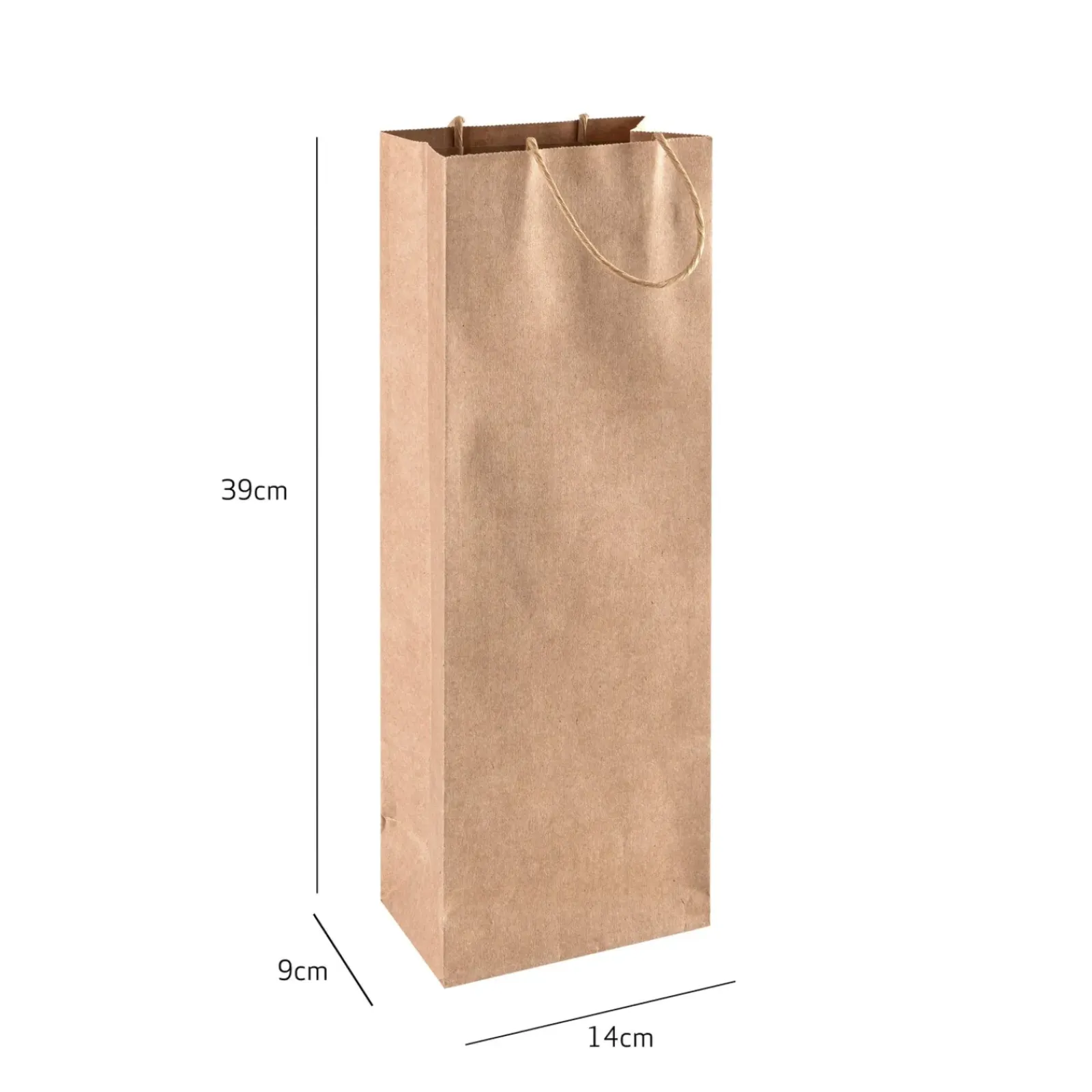 Discount Note! Saco Garrafa Kraft