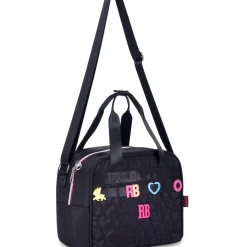 Rebecca Bonbon Infantil > Saco Lanche Colorida Preto