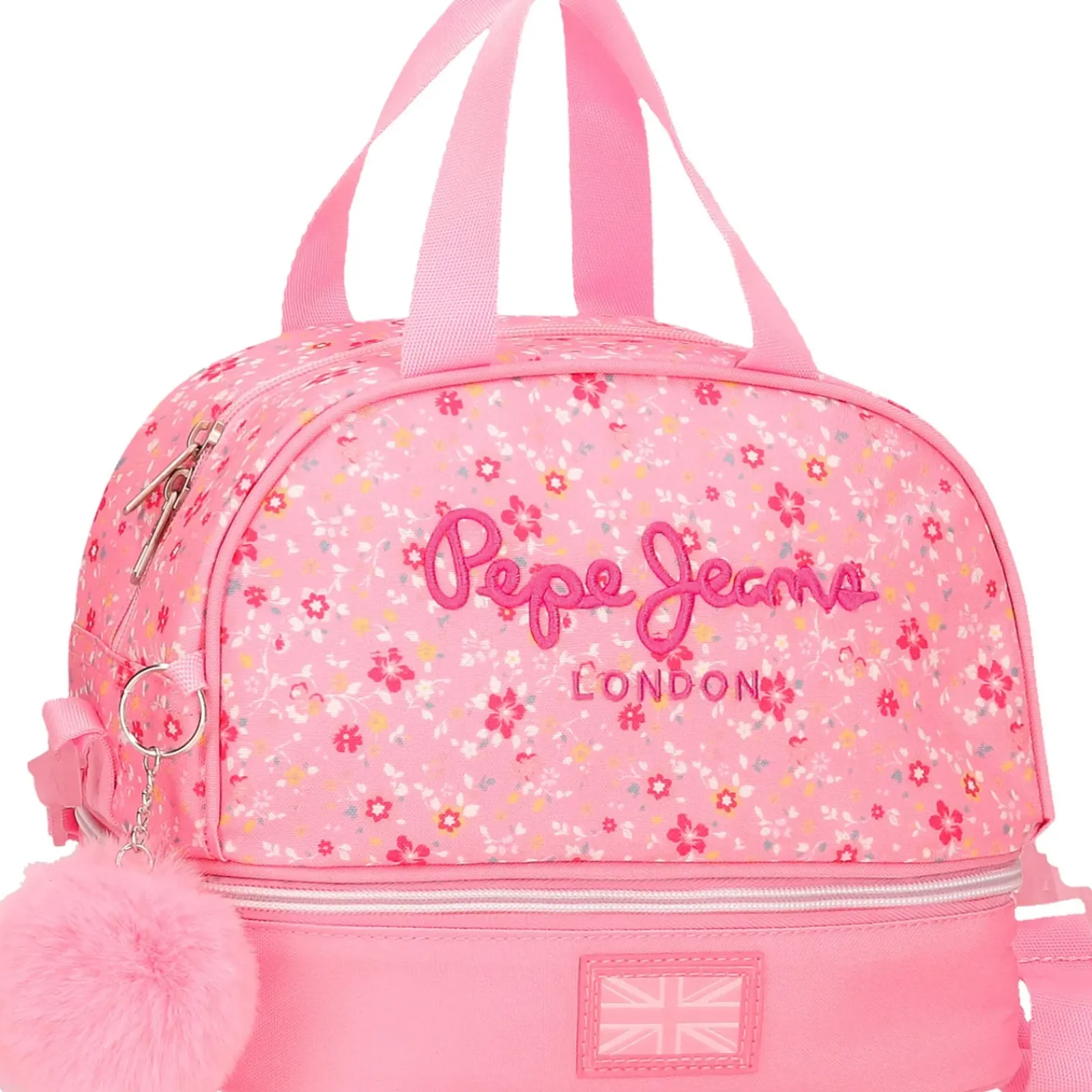 New Pepe Jeans Saco Lanche 2 Compartimentos Alenka Rosa