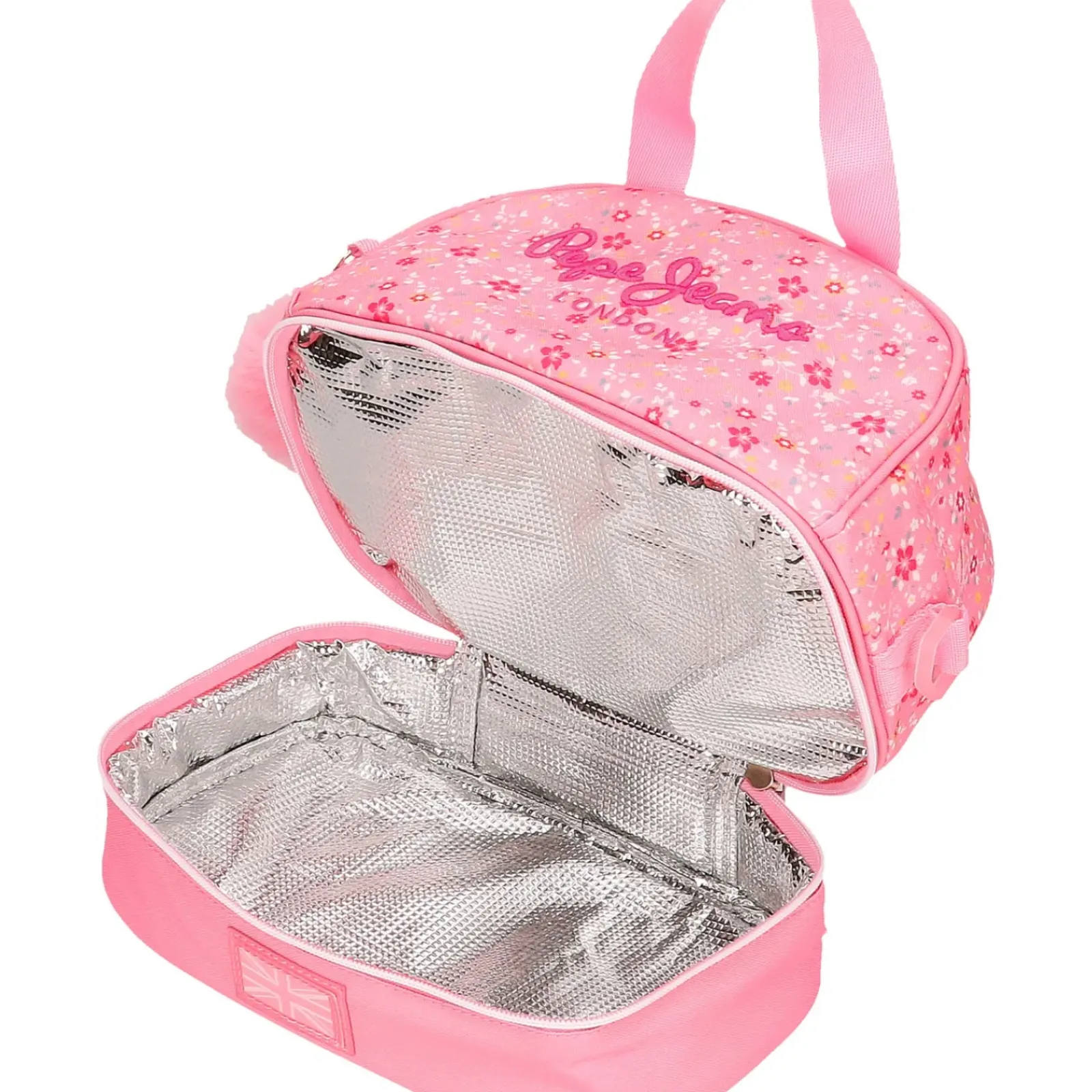 New Pepe Jeans Saco Lanche 2 Compartimentos Alenka Rosa