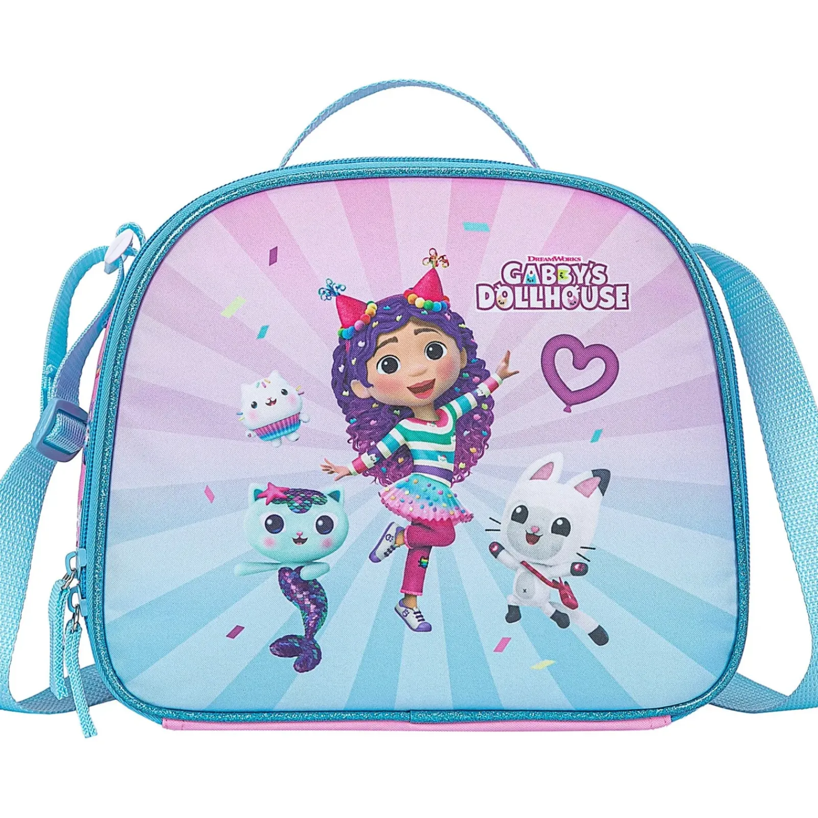 Gabby'S Infantil > Saco Lanche Dollhouse Party-Tastic Gabby