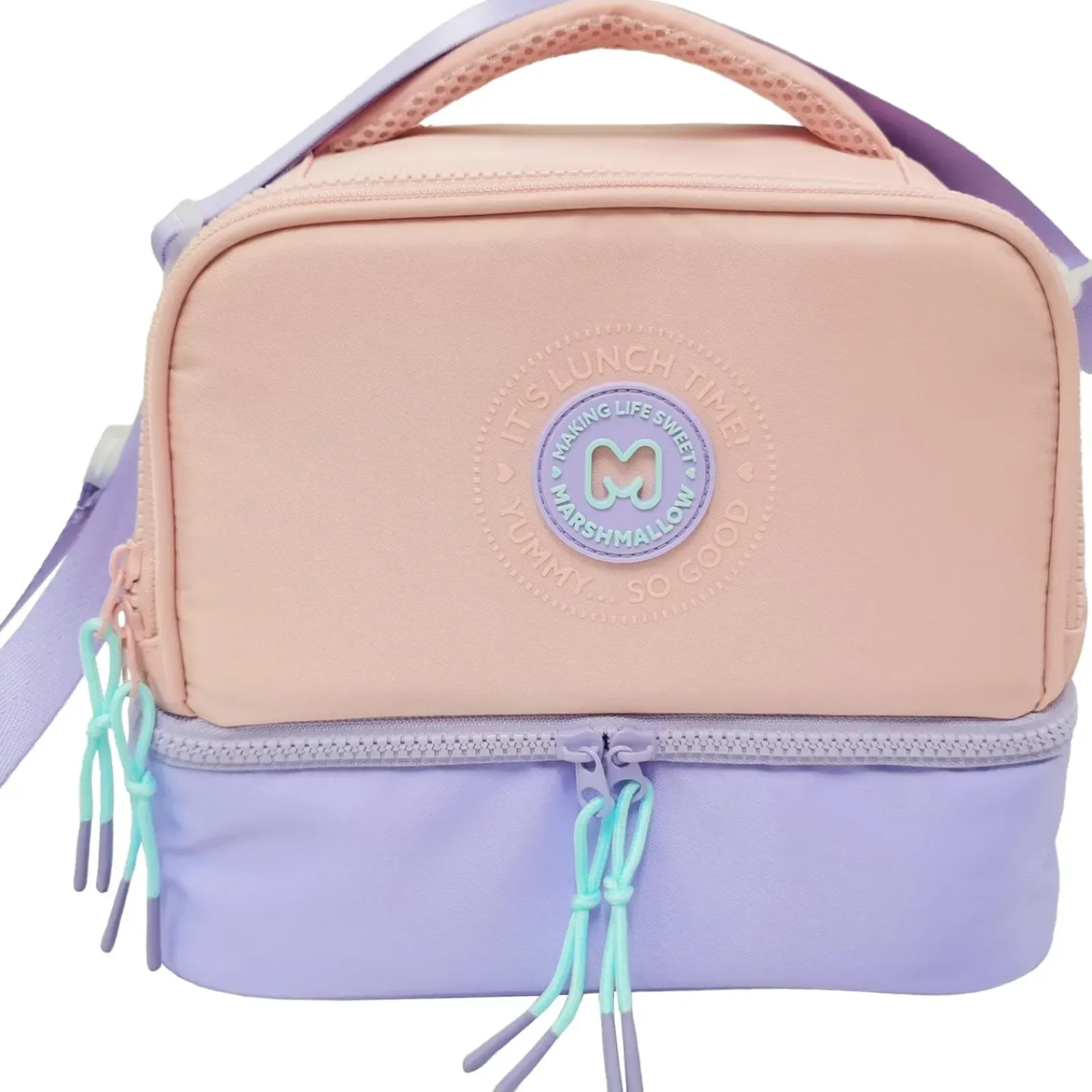New Marshmallow Saco Lanche Duo