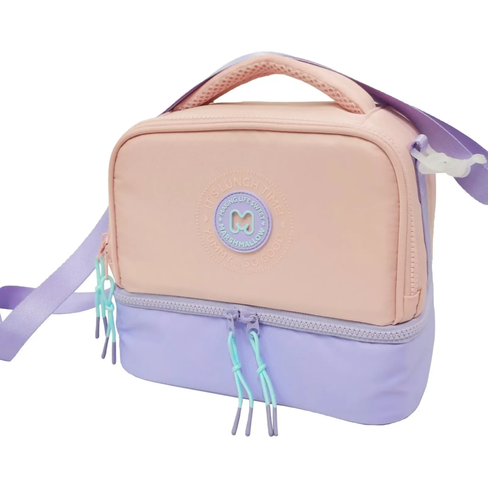 New Marshmallow Saco Lanche Duo