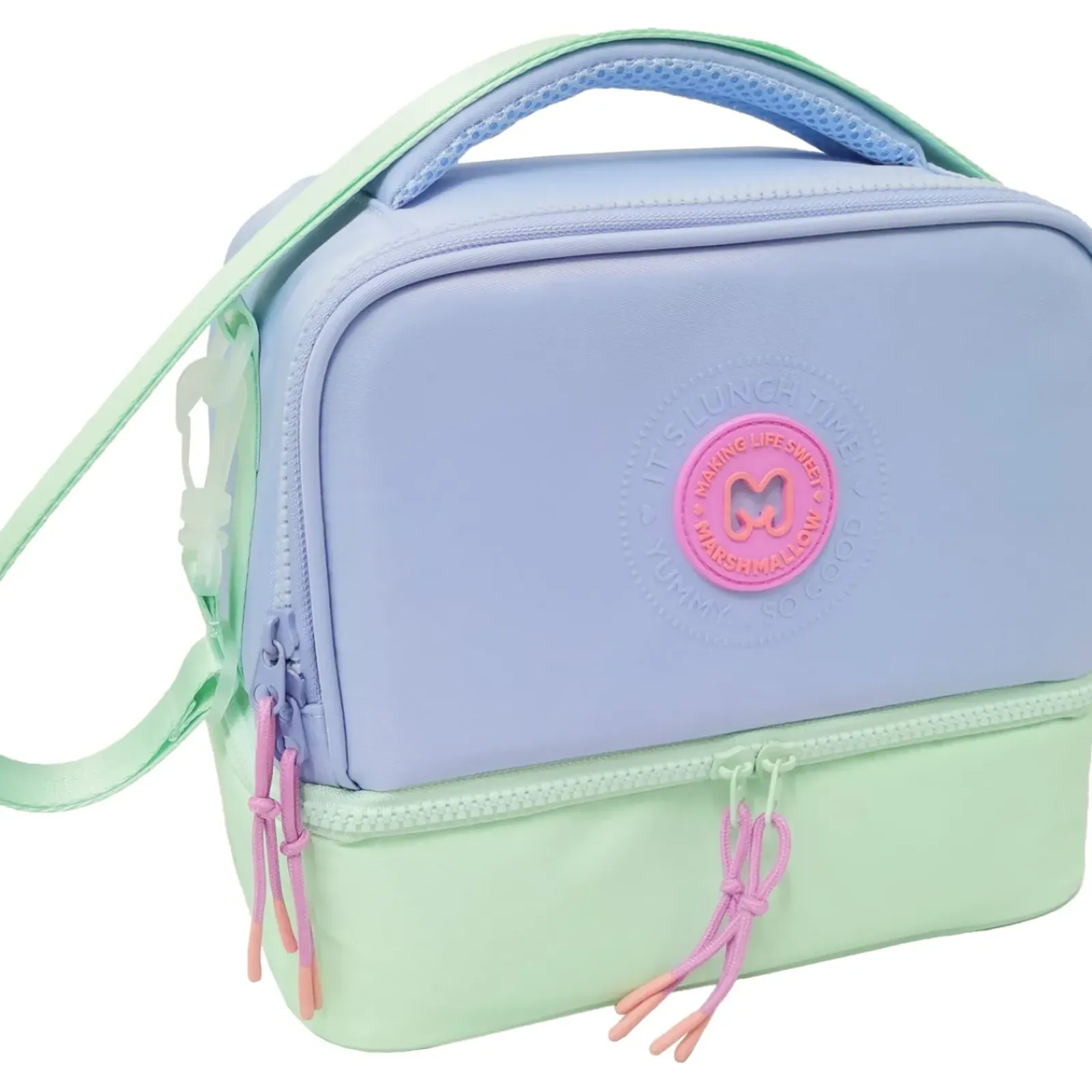 New Marshmallow Saco Lanche Duo