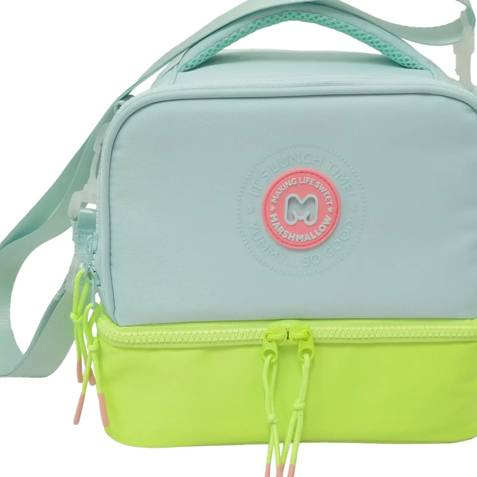 New Marshmallow Saco Lanche Duo