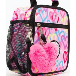 Hype Juvenil > Saco Lanche Graffiti Hearts Rosa