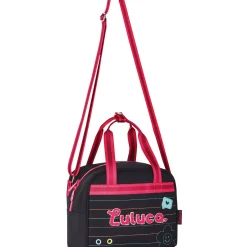 Luluca Infantil > Saco Lanche Logo Preto