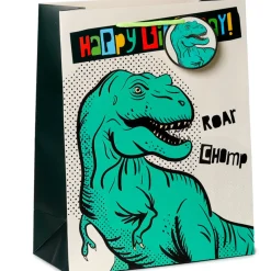 Puckator Papel E Sacos > Saco Presente Grande - Dinossauro