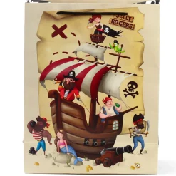 Puckator Saco Presente Grande - Pirata Jolly Rogers