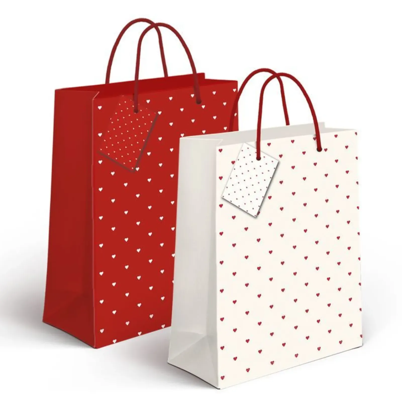 Heyou Papel E Sacos > Saco Presente L - Corações Sortido