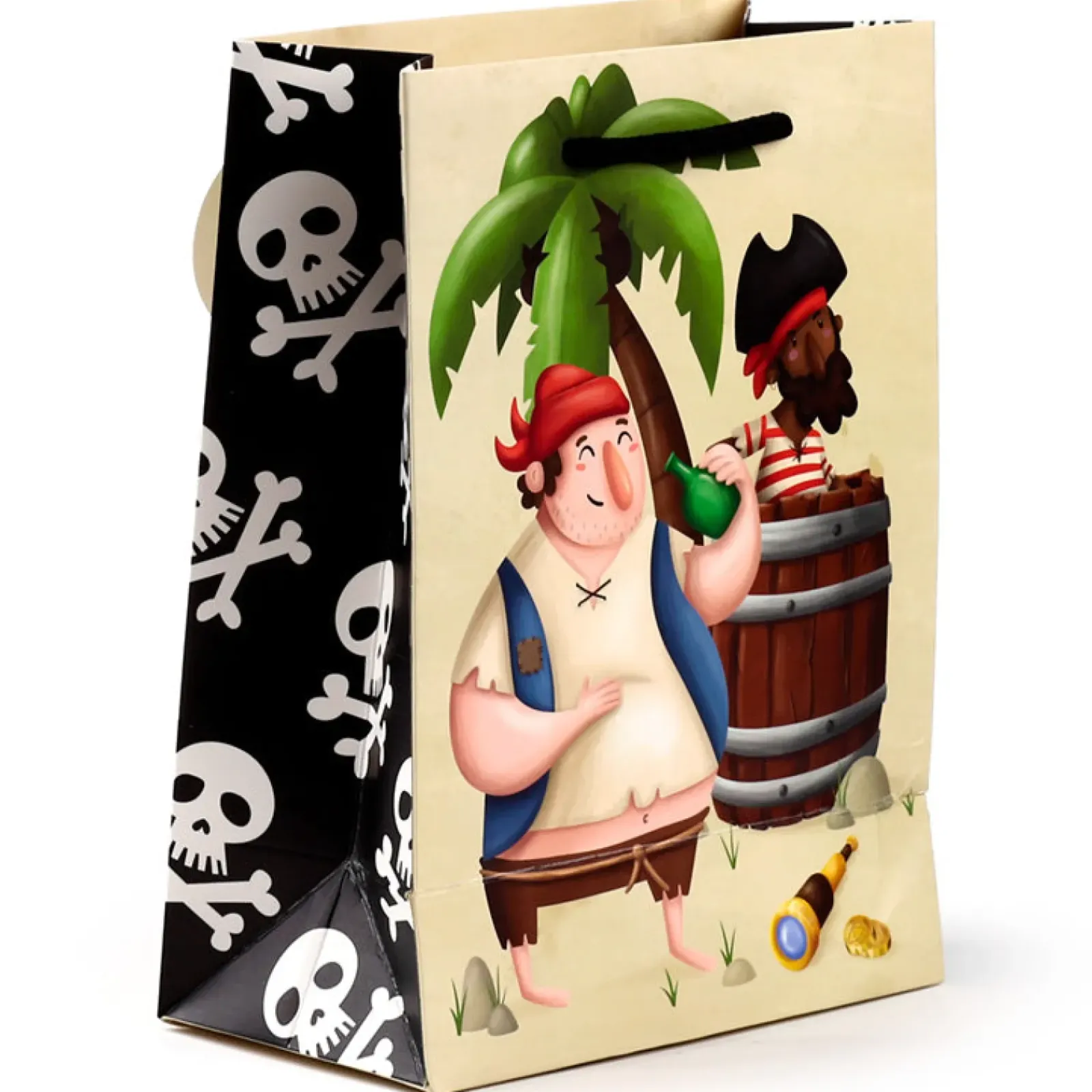 Online Puckator Saco Presente Méd - Pirata Jolly Rogers