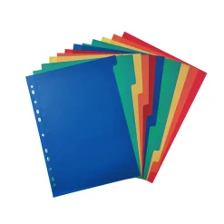 Note! Separadores E Micas > Separador A4 Polipropileno com 12 Divisórias