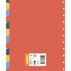 Clearance Note! Separador Cartão A4 Com 12 Divisórias