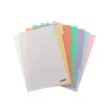 Note! Separadores E Micas > Separador com 6 Divisórias Pastel