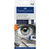 Faber Castell Lápis E Lapiseiras|Escrita > Set de Desenho com 6 Lápis, Borracha e Afia