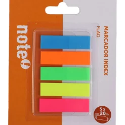 Note! Blocos E Notas Aderentes > Sinalizador Aderente 5*20 Folhas 45*12Mm 20 Unidades