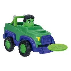 Clearance Spidey Snf - Mini Vehiculos Lanza Discos Asst