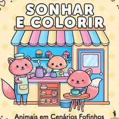 Dom Quixote Tempos Livres > Sonhar e Colorir - Animais em Cenários Fofinhos
