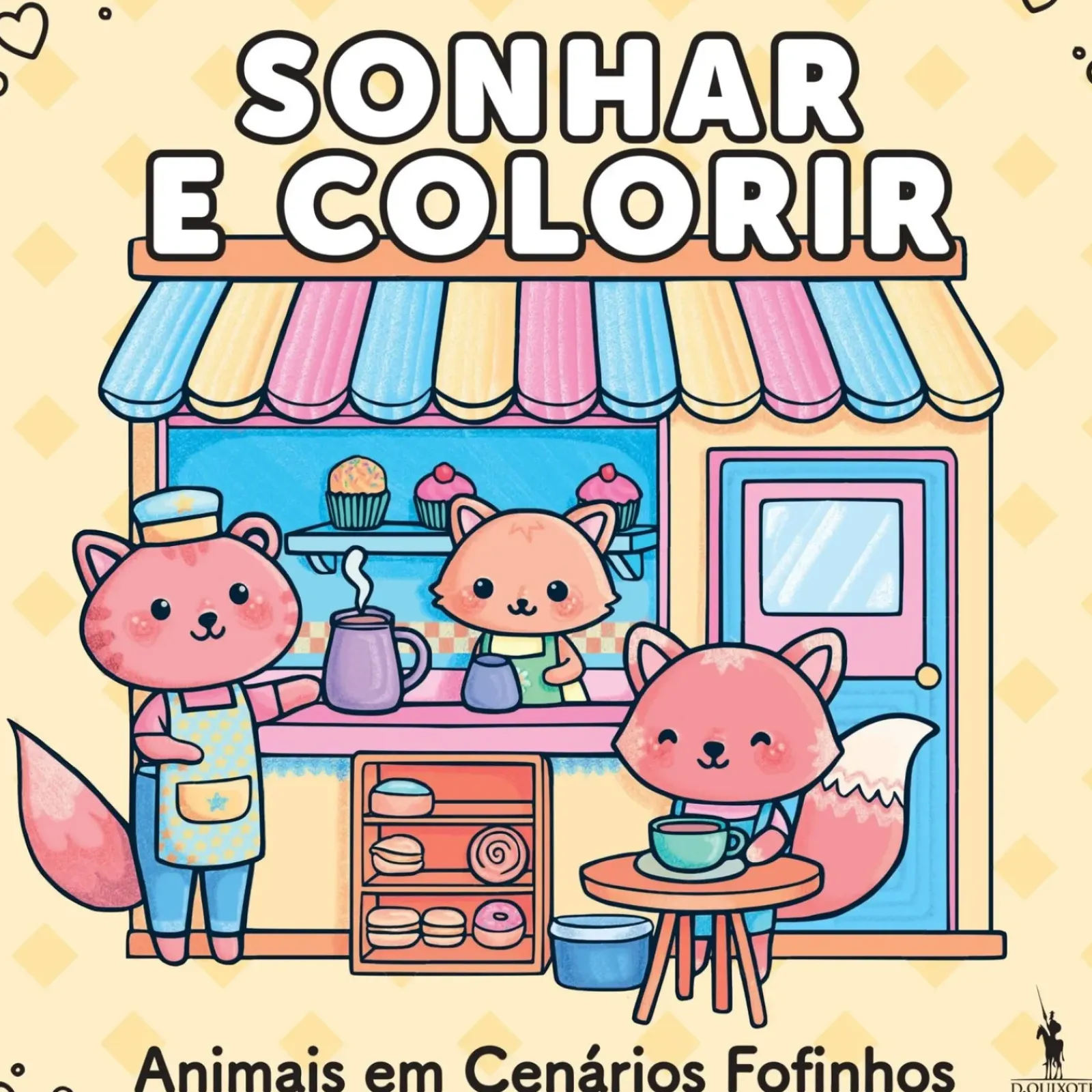 Dom Quixote Tempos Livres > Sonhar e Colorir - Animais em Cenários Fofinhos