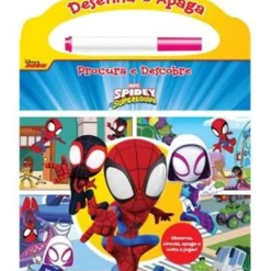 Pil Literatura Infantil > Spidey e a Sua Superequipa Desenha e Apaga | Procura e Descobre