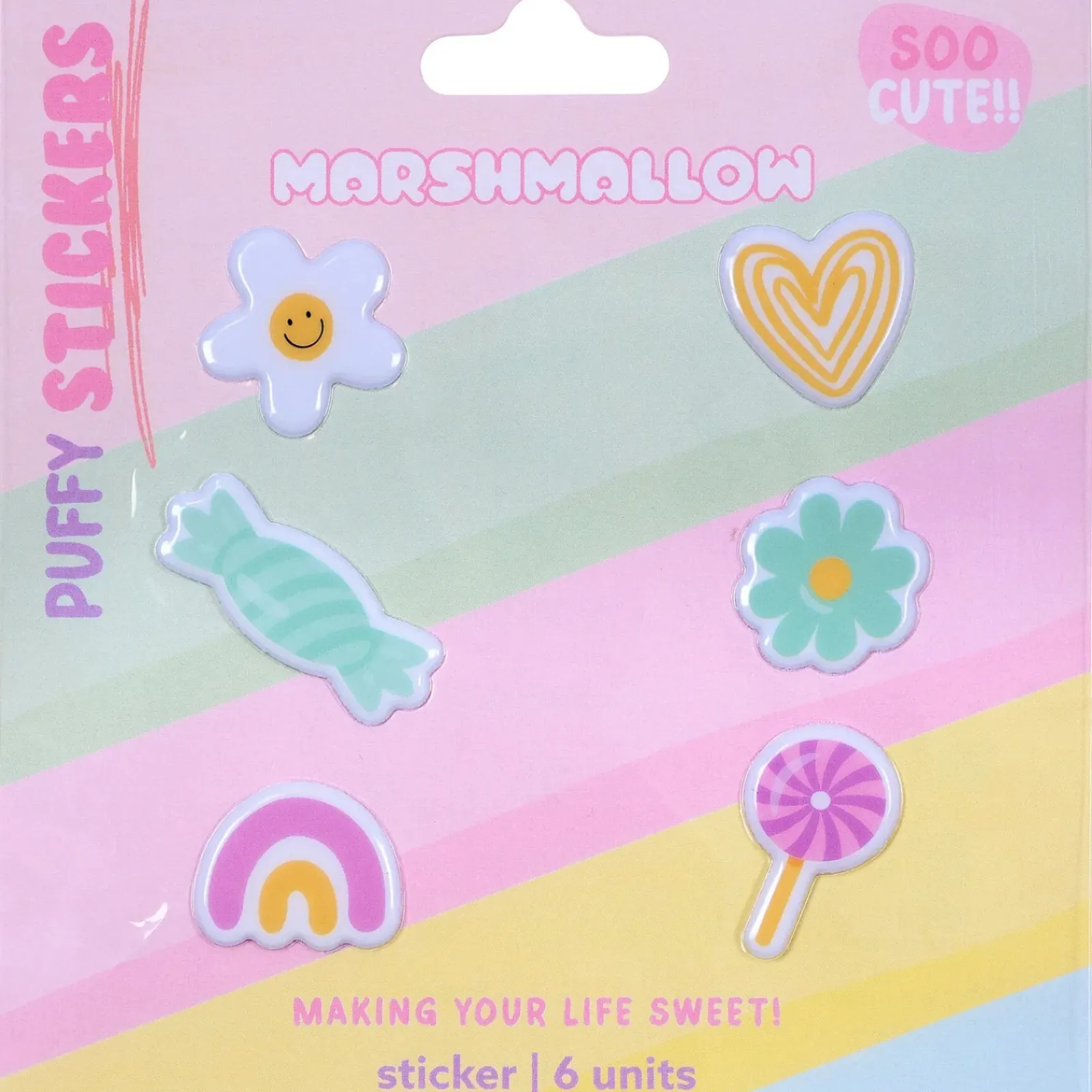 Marshmallow Acessórios > Stickers Sortido