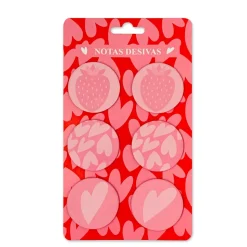 Fabulousrainbow Cadernos E Blocos > Sticky Notes Hearts